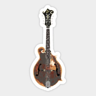 Bill Monroe Iconic Mandolin Sticker